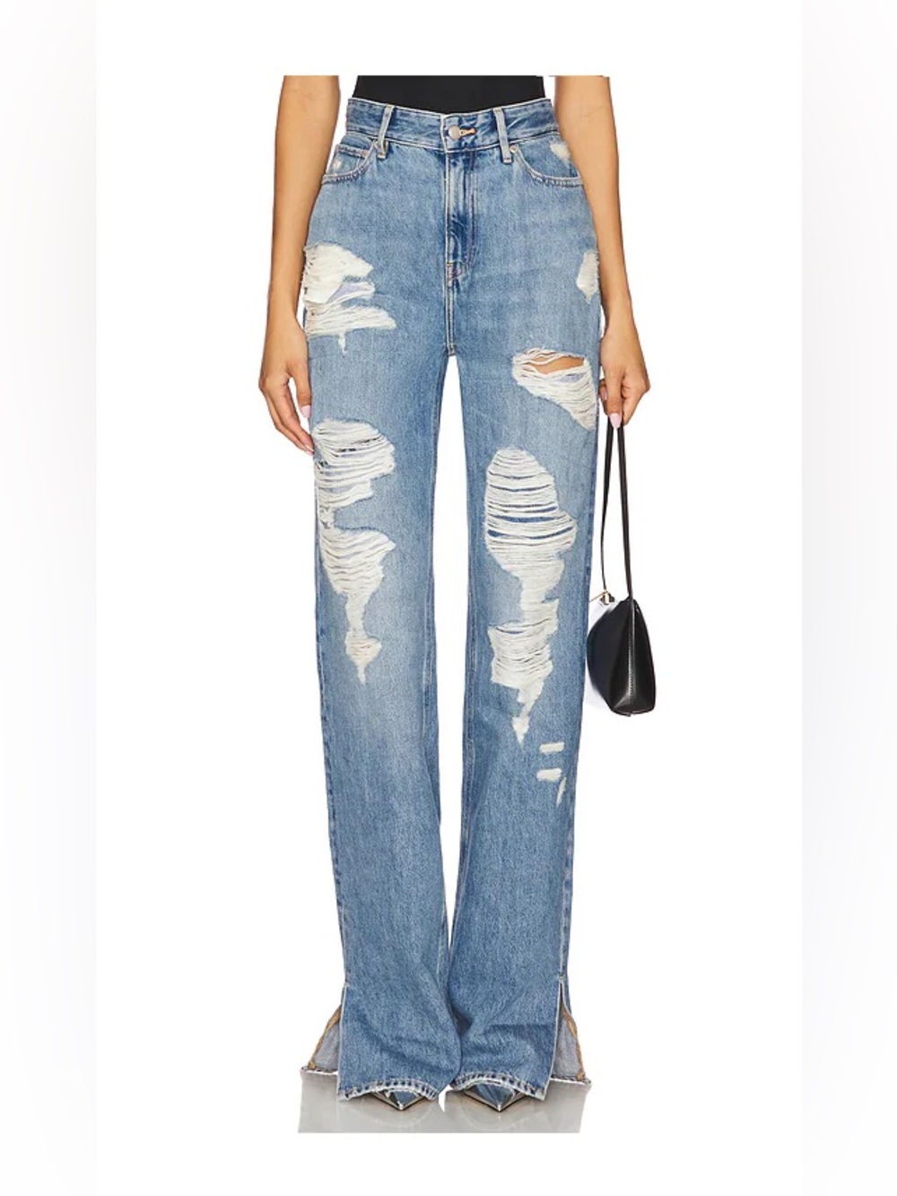 Good American The Khloe Jean Size 2/26 32” inseam NWT
